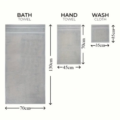 Super Soft Quick-Dry Highly Absorbent Bath Towels set