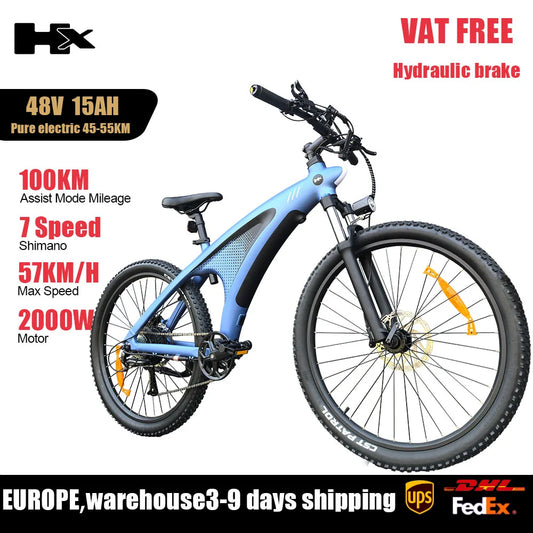 HX Q5 2000W 27.5-inch Electric Mountain Bike