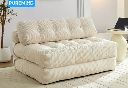 52 Inch Width Foldable Convertible Sleeper Chair