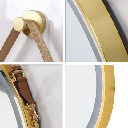 Bathroom Dimmable Fogless Mirror with Detachable Rope