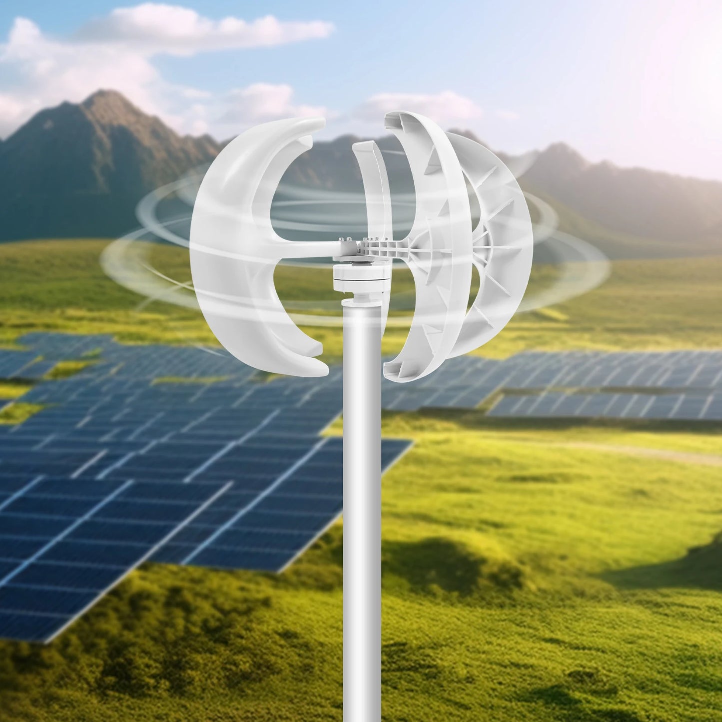 600W 12V/24V Wind Generator Solar Wind Turbine