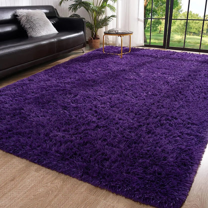 Fluffy Non-Slip Rugs for Hardwood Floors Room Decor