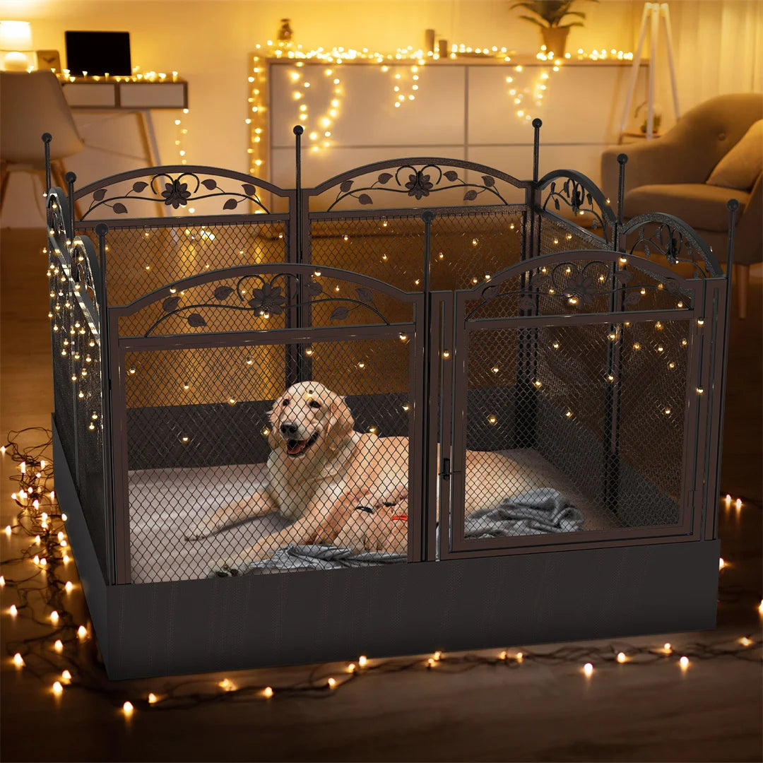 8 Panels Heavy Duty Dog Playpen Pen