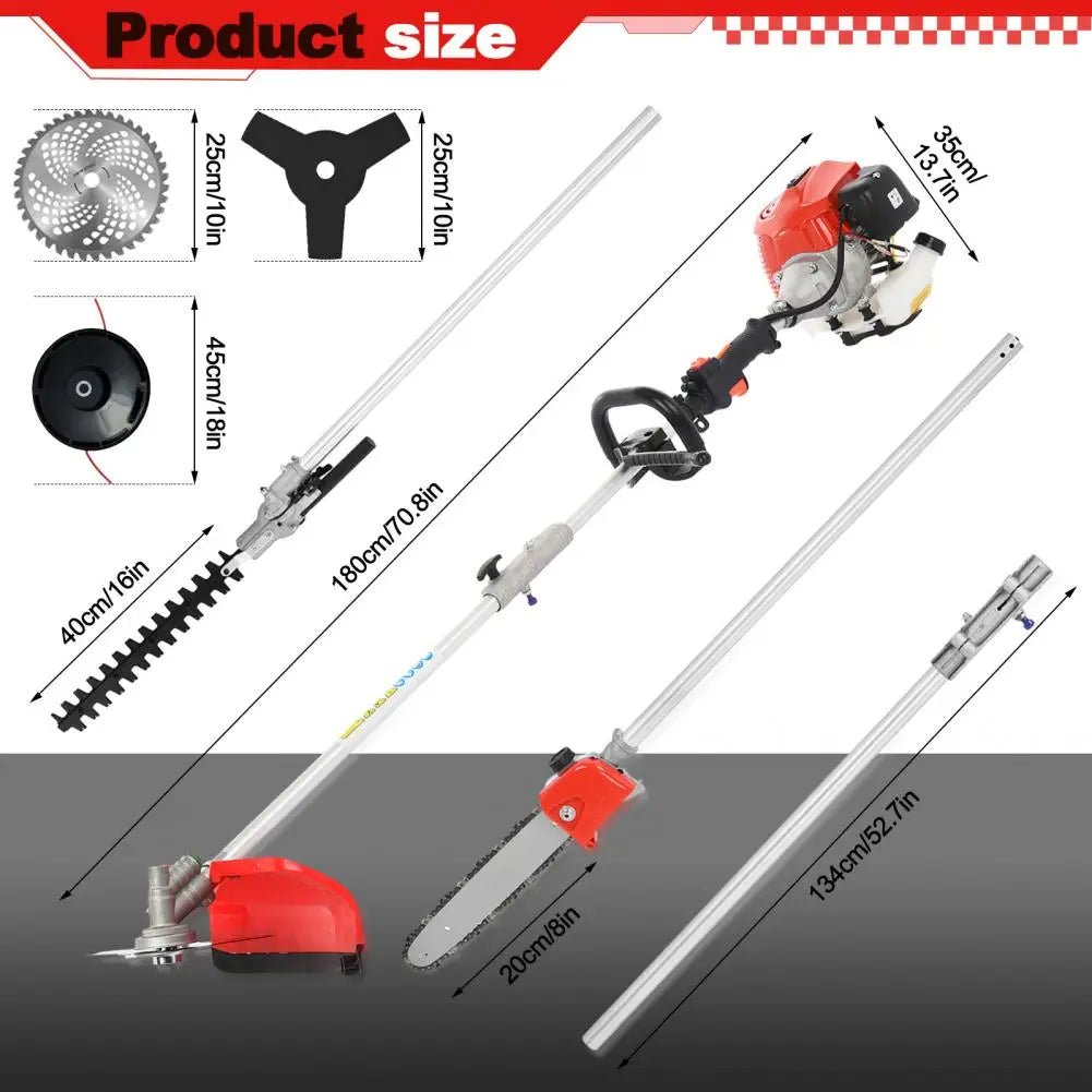 2-Stroke Strong Powerful Grass Strimmer with Adjustable Angle