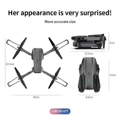 HD Dual Camera E99 Pro RC Mini Drone 4K With Wi-Fi 1080P 720P