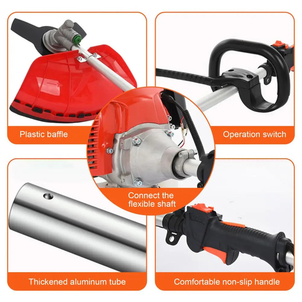 2-Stroke Strong Powerful Grass Strimmer with Adjustable Angle
