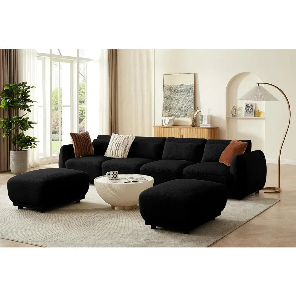 Convertible U-Shaped Sectional