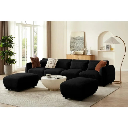 Convertible U-Shaped Sectional