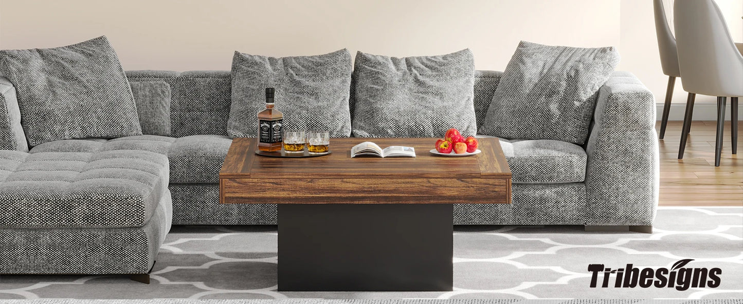 Coffee Table with LED lighting