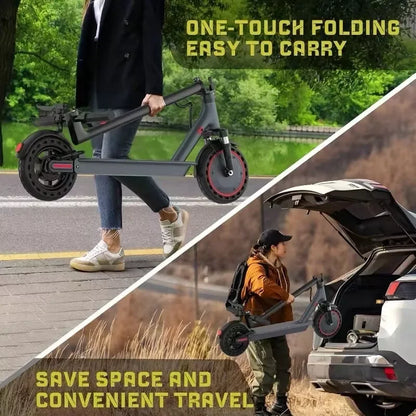 500W 22MPH Adult 10inch Electric Scooter Shock-absorbing