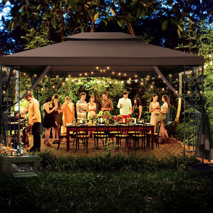 10x13 Outdoor Gazebo with Mosquito Netting