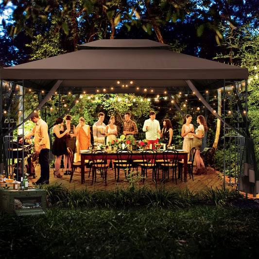 10x13 Outdoor Gazebo with Mosquito Netting