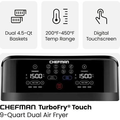Turbo-Fry Touch Dual Air Fryer