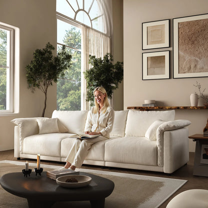 98.5" Cloud Modular Sectional Sofa