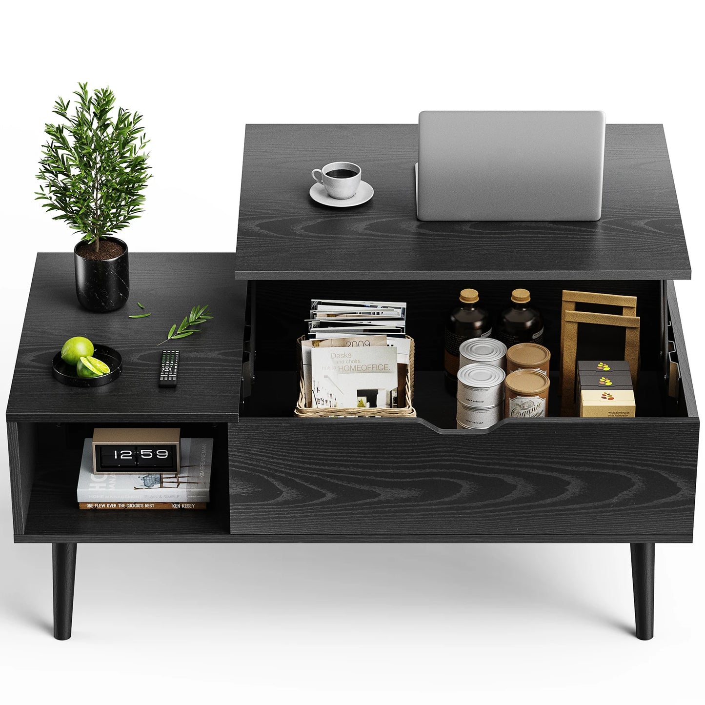 39.37"x19.7" Easy Lift Top Coffee Tables