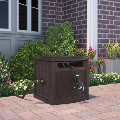 150FT Garden Water Hose Hideaway with Slide Trak Technology