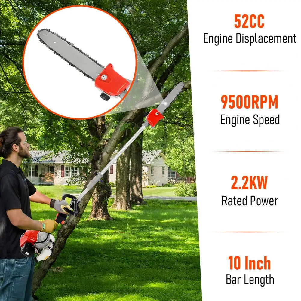 2-Stroke Strong Powerful Grass Strimmer with Adjustable Angle