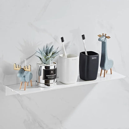 30/40/50CM Bathroom Shelf Aluminum Floating Shelves