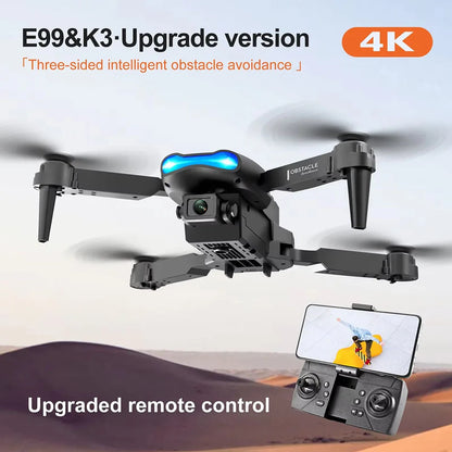 HD Dual Camera E99 Pro RC Mini Drone 4K With Wi-Fi 1080P 720P