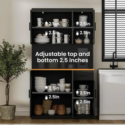 71" Tall Kitchen Pantry Cabinet