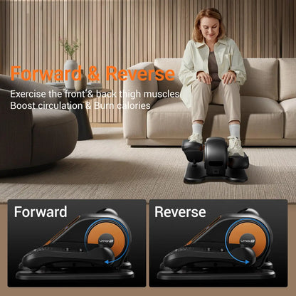 Quiet Portable Under Desk Elliptical for Seniors