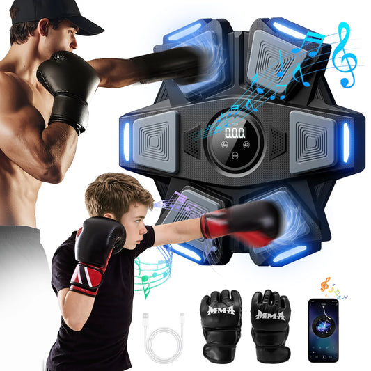 Musical boxing machine, suitable for both adults and children