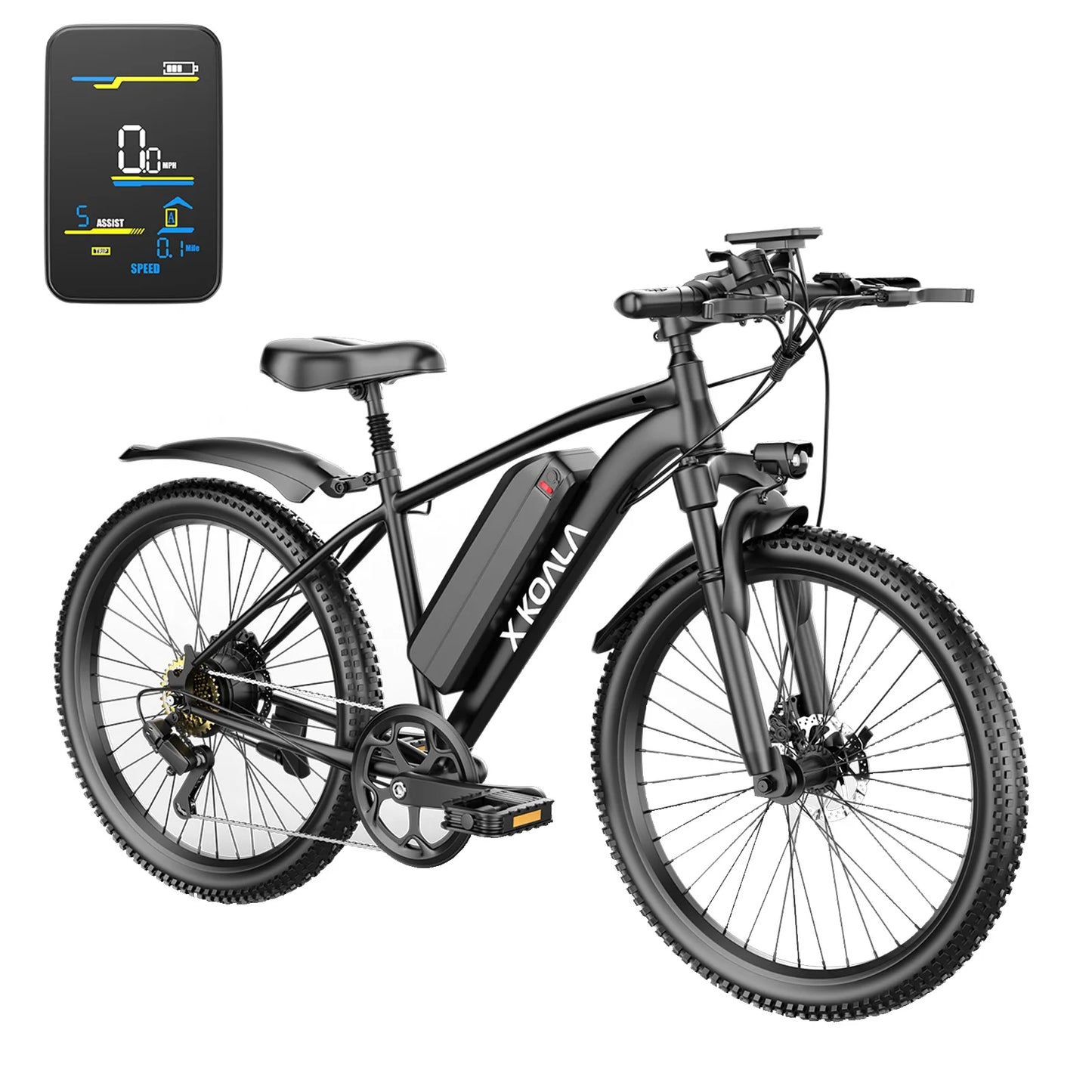 26'' Electric 40 Mile Commuter Bike for Adults