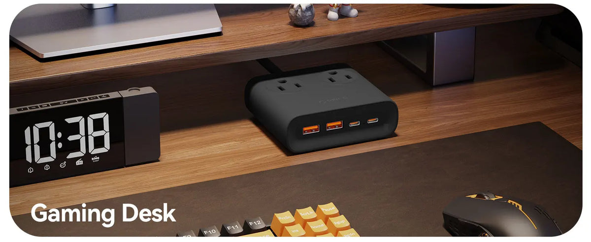 Power Strip 8-in-1 Desktop Charging Station