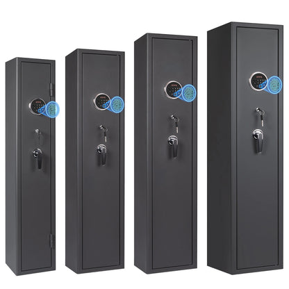 Mustak 3-8 Rifles Gun Safe for Home with Fingerprint/Keypad