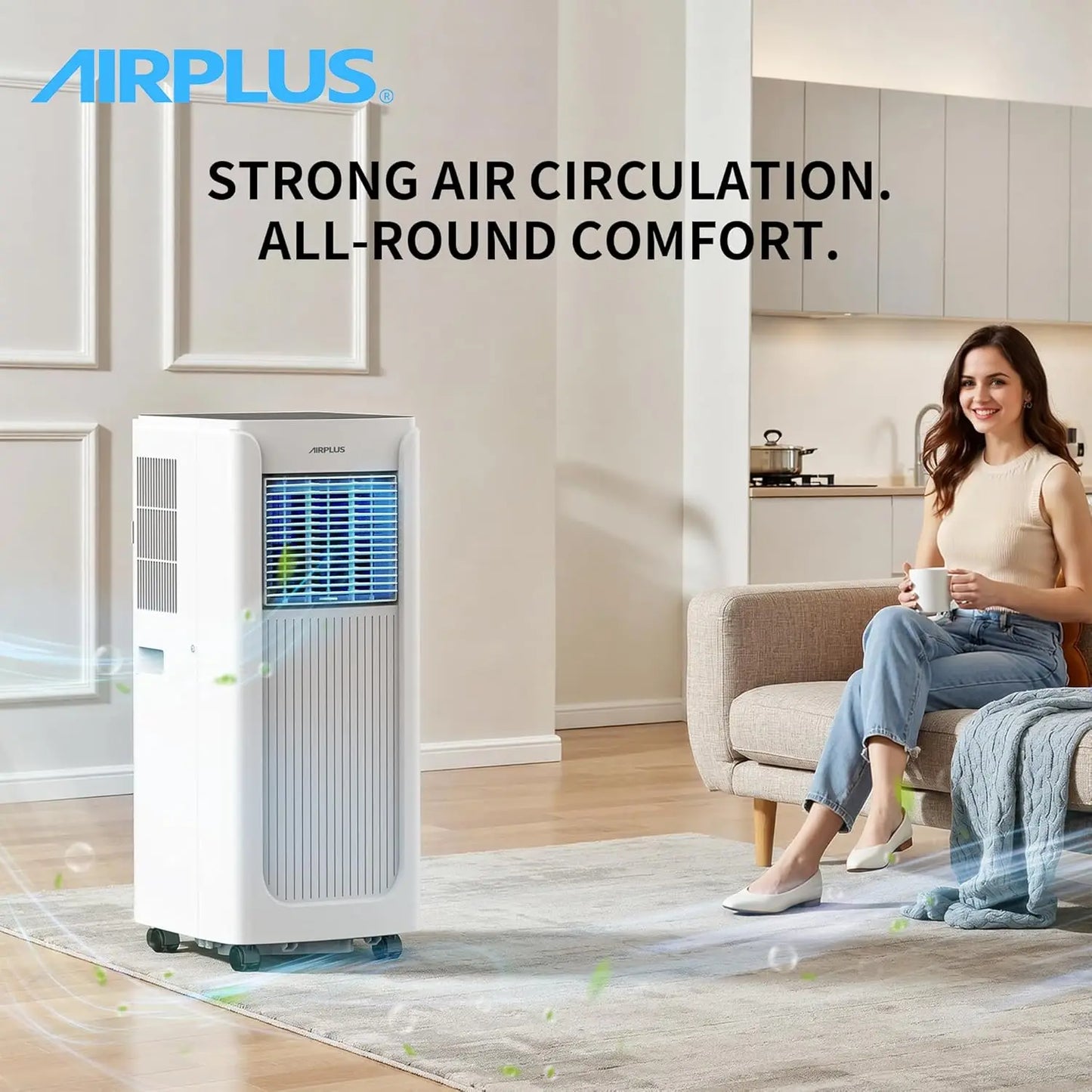 550 Sq Ft BTU Portable Air Conditioner AC Unit