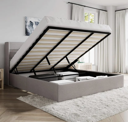 King Size Lift Up Storage Bed Frame/Hydraulic Storage