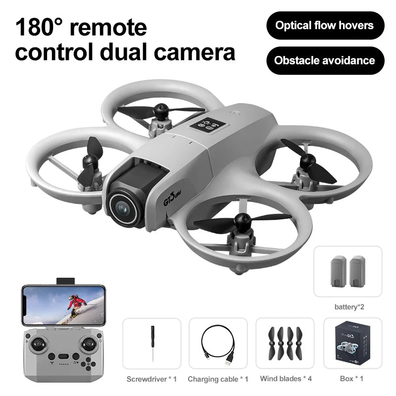 GT3 Drone with HD Dual Camera 180° view
