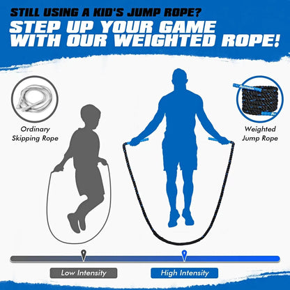 Weighted Jump Rope for Fitness Training