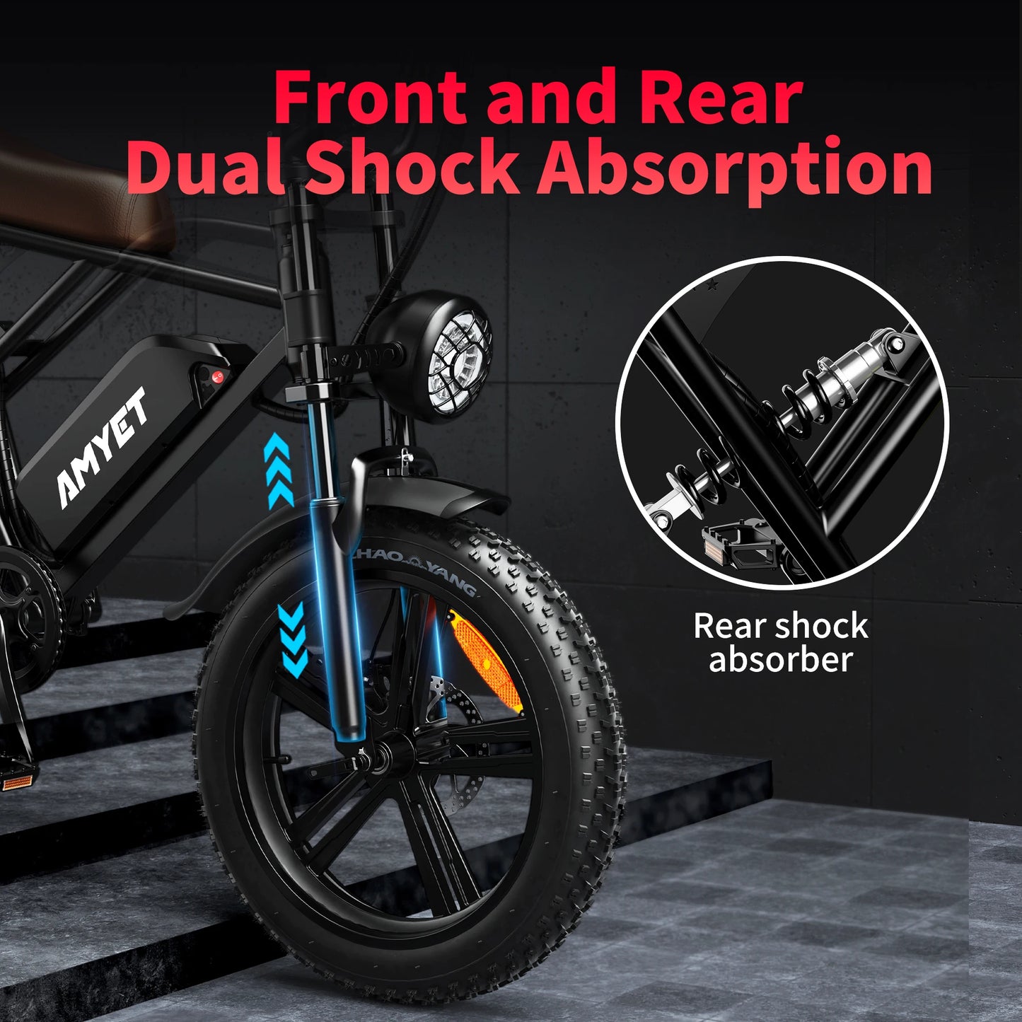 1000W Motor Bicycle 48V 20AH 20“Tire Mountain Ebike.