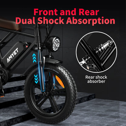 1000W Motor Bicycle 48V 20AH 20“Tire Mountain Ebike.
