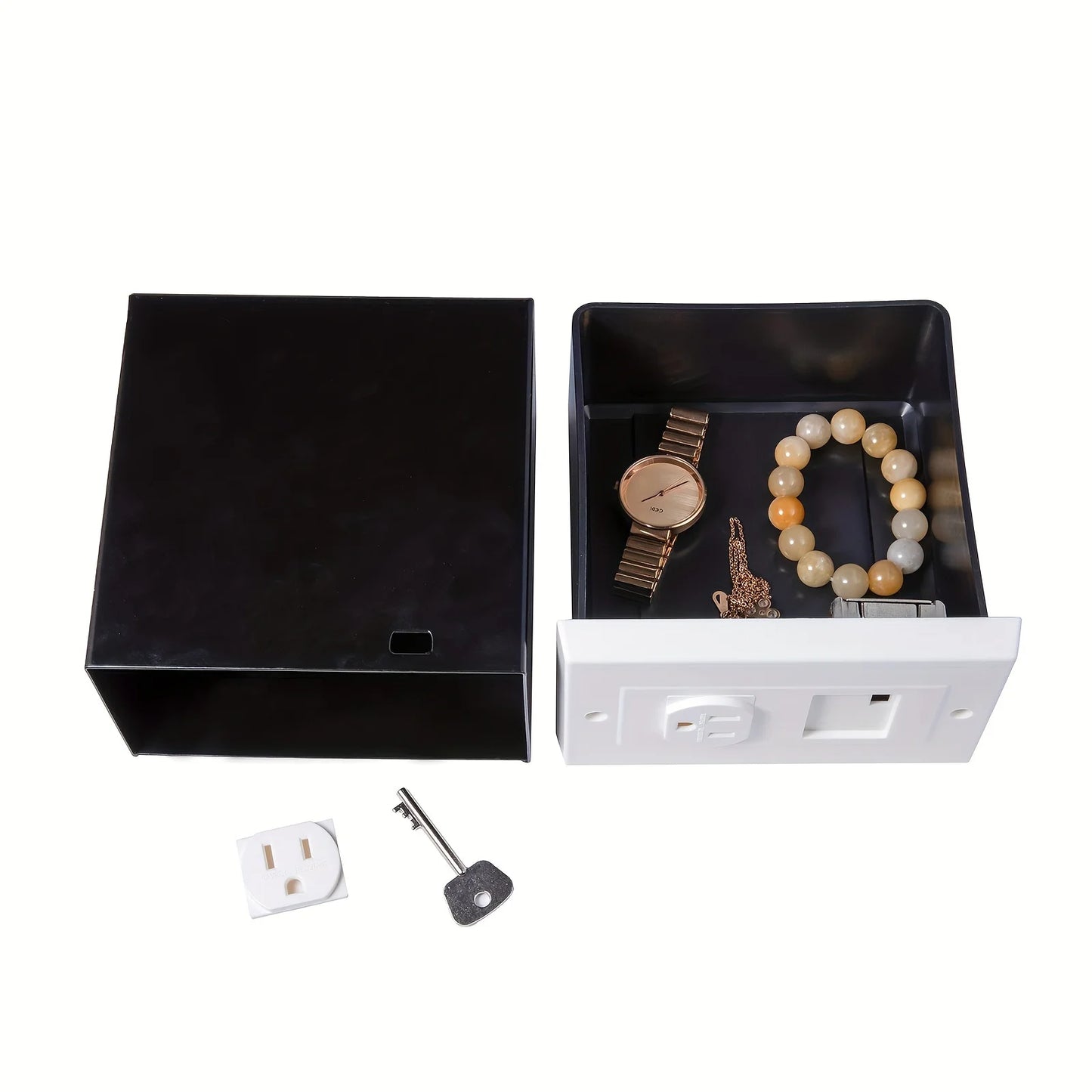 Imitation Standard Socket Wall Safe Security Secret Stash Box