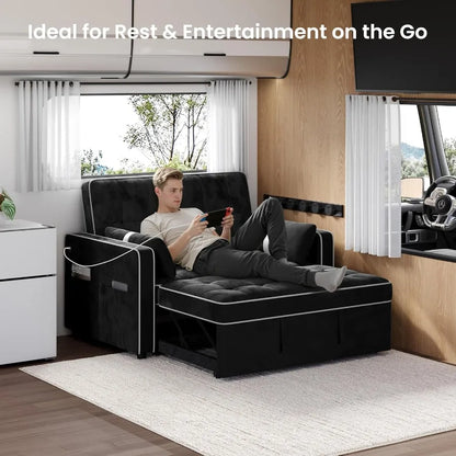 Sofa Bed Convertible Sleeper with USB Charging