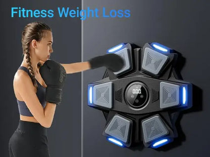Musical boxing machine, suitable for both adults and children