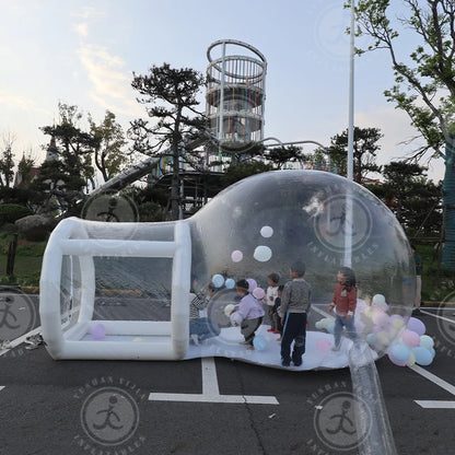 8.2Ft Inflatable Tent Bubble House Clear Dome