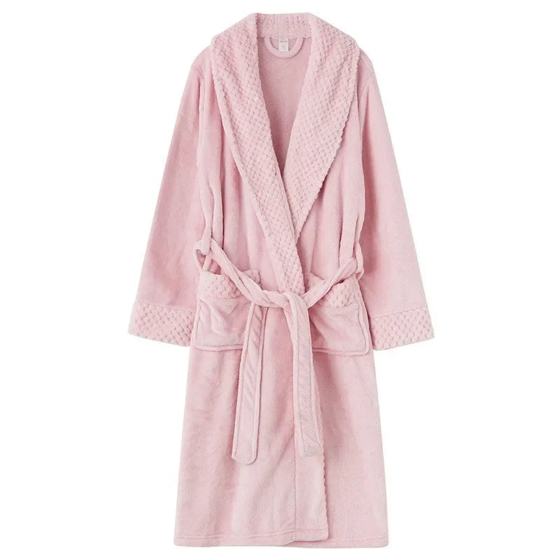 Bath Bathrobes Men Women Pajamas Shower Robe Bath Towels