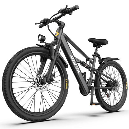 26" Electric Bike, with 21 Speed Dual Suspension