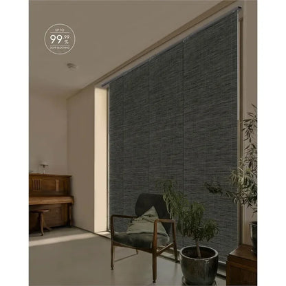 New 99.99% Blackout Adjustable Sliding Vertical Blinds