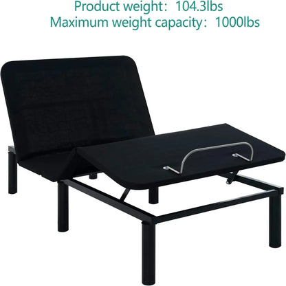 Twin XL Adjustable Bed Frame with Wireless Remote