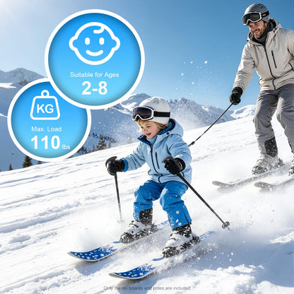 Kids Ski Board Set for Ages 2-8