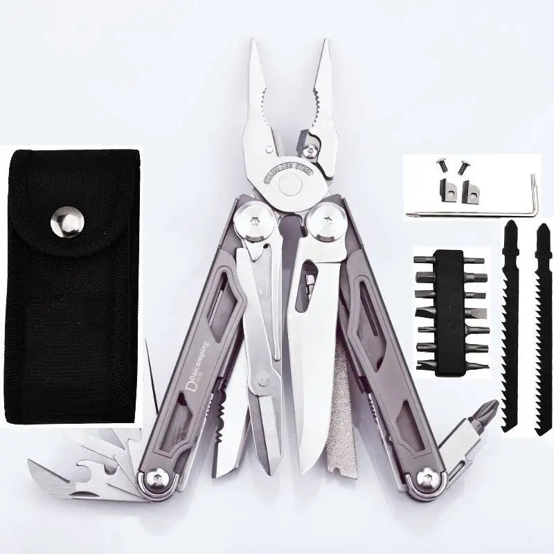 Multi-tool Survival Gear Plier Swiss Army Folding Knives