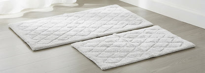 2-Piece Luxury Soft Absorbent Bathroom Rug Set