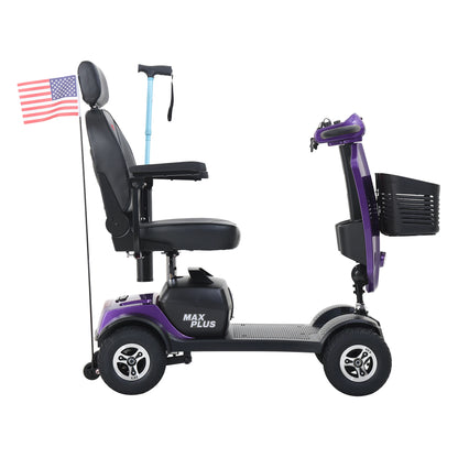 4-Wheel Outdoor Compact 300W Mobility Scooter for Outdoor