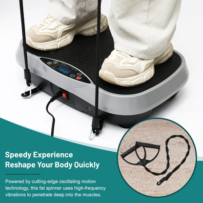 Fat-Burning Vibration Plate Exercise Body Shaping Machine