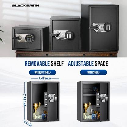 Fireproof Biometric Safe Box Hidden Design