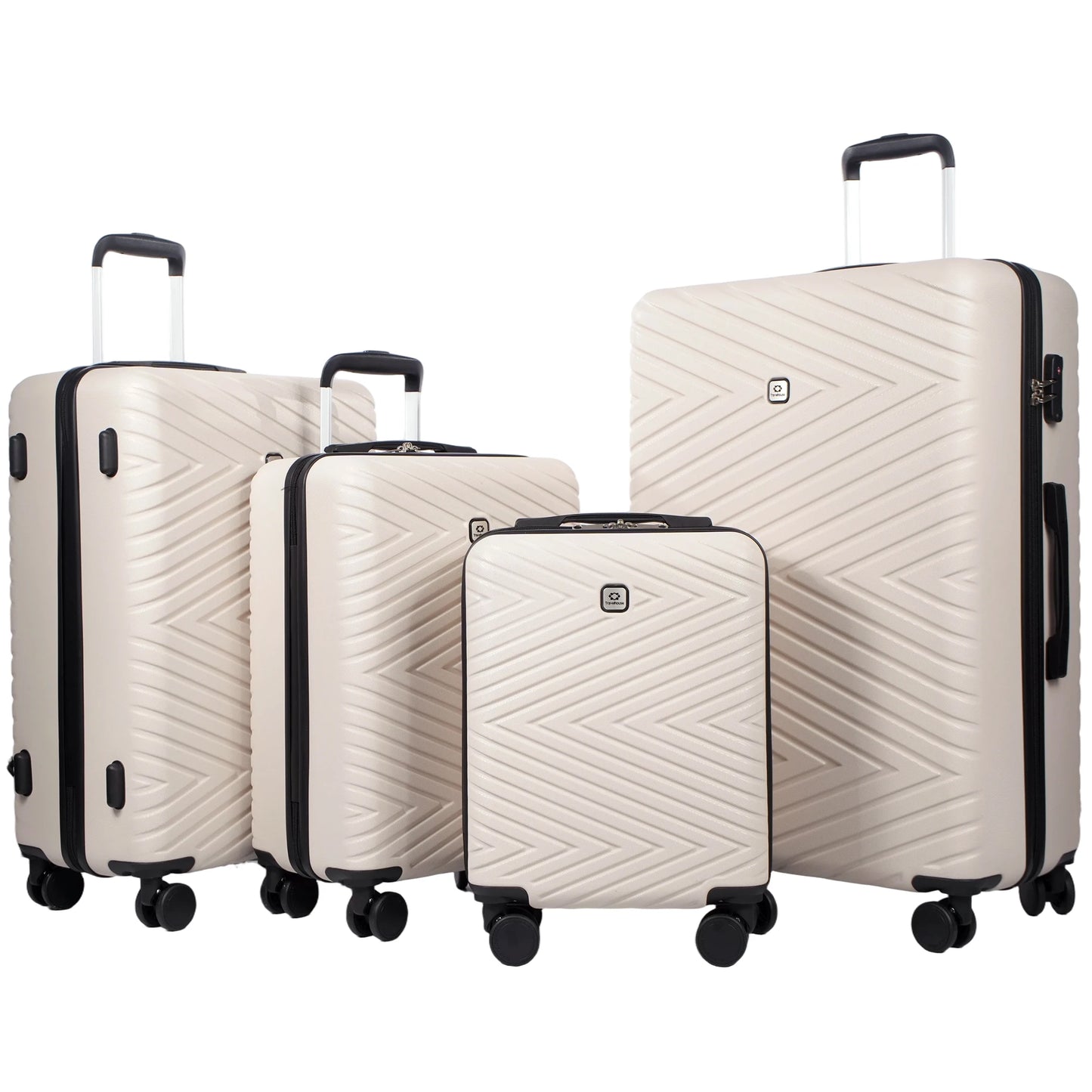 4-Piece Travel house Luggage Set